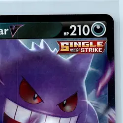 Pokemon Gengar V Ultra Rare Holo 156/264 Swsh08 Fusion Strike Single Strike - Image 5