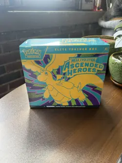 Pokemon Ascended Heroes ETB Elite Trainer Box NEW & SEALED New. USA SELLER - Image 1