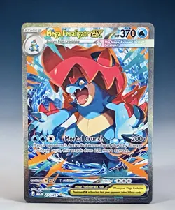Pokemon Mega Feraligatr Ex #274/217: Ascended Heroes (Read Description) 🔥 - Image 1