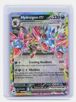 Hydreigon ex Pokemon TCG SV08: Surging Sparks #119/191 Double Rare Holo - Image 1