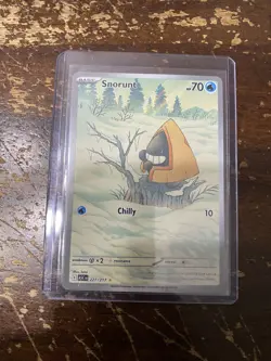 Snorunt 227/217 Illustration Rare - Pokemon ME: Ascended Heroes NM RARE IN HAND - Image 1