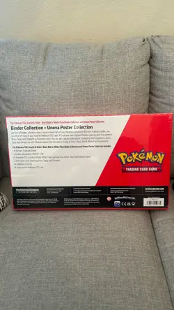 Pokemon Black Bolt Binder & Unova Poster Collection 2-Pack Bundle SEALED - Image 2