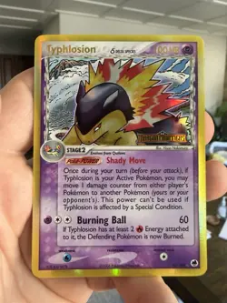 Typhlosion (Delta Species) 12/101 - Reverse Holo Pokemon Dragon Frontiers LP - Image 1