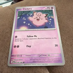 Pokemon TCG Clefairy 030/088 Reverse Holo - Perfect Order NM/M - Image 1