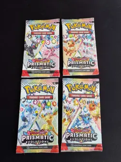 POKEMON TCG- PRISMATIC EVOLUTIONS - BOOSTER PACK (1x Pack) BRAND NEW - Image 1
