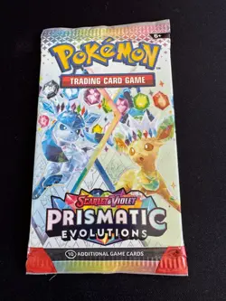 POKEMON TCG- PRISMATIC EVOLUTIONS - BOOSTER PACK (1x Pack) BRAND NEW - Image 4