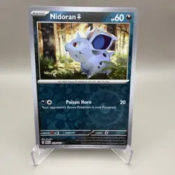Nidoran F 029/165 Reverse Holo Common - Scarlet & Violet 151 Pokemon TCG - NM - Image 1