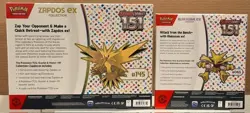 NEW Pokemon TCG Scarlet & Violet 151 Zapdos EX & Alakazam EX Collection Box Lot - Image 2