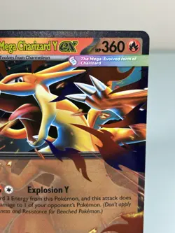 Pokemon TCG Mega Charizard Y Ex 030 Promo & Mega Charizard X Ex 029 Promo w Tins - Image 4