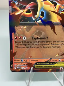 Pokemon TCG Mega Charizard Y Ex 030 Promo & Mega Charizard X Ex 029 Promo w Tins - Image 5