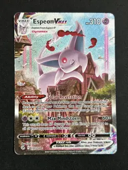 Pokemon Espeon VMAX Alternate Art Holo Secret Rare 270/264 Fusion Strike - Image 1