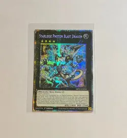 Yu-Gi-Oh! Starliege Photon Blast Dragon #MP25-EN034 Starlight 1st Ed (NM) +Bonus - Image 1