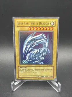 Yu-Gi-Oh! Blue-Eyes White Dragon SDK-001 (1996 Kazuki Takahashi LP) - Image 1