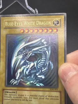 Yu-Gi-Oh! Blue-Eyes White Dragon SDK-001 (1996 Kazuki Takahashi LP) - Image 3