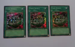 Playset: 3x Toon World MRL-076 (Super Rare, Unlimited, Excellent / VLP) Yugioh - Image 1