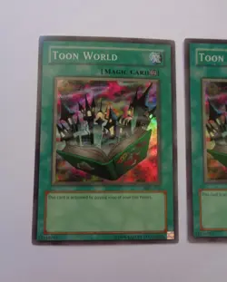 Playset: 3x Toon World MRL-076 (Super Rare, Unlimited, Excellent / VLP) Yugioh - Image 3