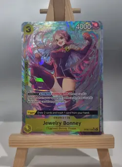 Jewelry Bonney (OP08-105) (V.2) Alt Art One Piece TCG English - Image 1