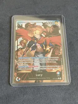 One Piece OP15-002 Lucy Alt Art Leader Adventure on KAMI's Island - Image 1