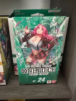 One Piece Starter Deck St 24 Jewelry Bonnie Mat and Deck Only NO PACK - Image 1