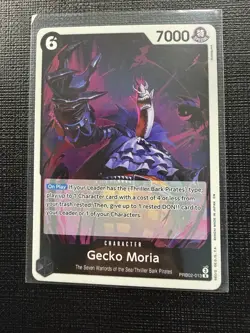 One Piece Gecko Moria PRB02-013 Premium Booster Vol. 2 Rare Foil 7000 EN - Image 1