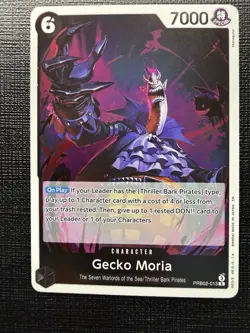 One Piece Gecko Moria PRB02-013 Premium Booster Vol. 2 Rare Foil 7000 EN - Image 2