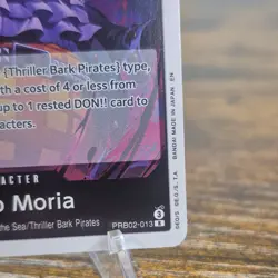 Bandai One Piece Card Game Gecko Moria PRB02-013 Rare Special 7000 Power - Image 5