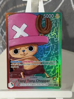 Tony Tony.Chopper OP08-001 Leader Alt Art Two Legends One Piece TCG English - Image 1