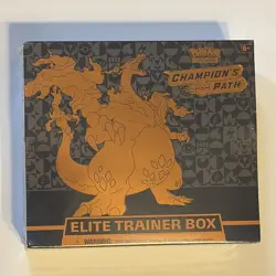 Pokemon TCG: Champion’s Path Elite Trainer Box Factory Sealed 820650805455 - Image 1