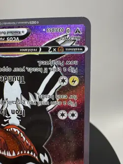 Pokemon TCG Venom as Pikachu VCOS Cosplay Custom Full Art Holographic Card - Image 5