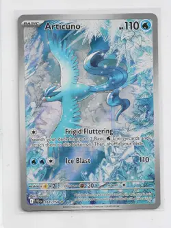 Pokemon Journey Together Articuno Illustration Card 161/159 Near Mint Condition - Image 1