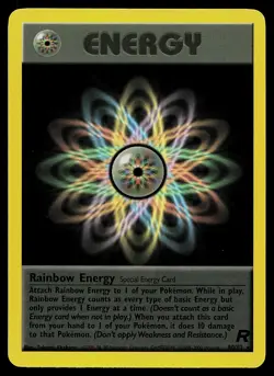 Pokemon Card - Rainbow Energy Team Rocket 80/82 Rare - Image 1