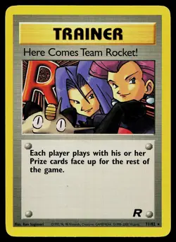 Pokemon Card - Here Comes Team Rocket! Team Rocket 71/82 Rare - Image 1
