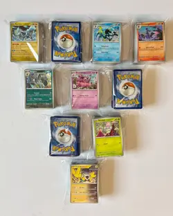 Pokemon Card Lot 500 Cards Common Uncommon 2023–2025 NM/MINT Bulk TCG Starter - Image 4