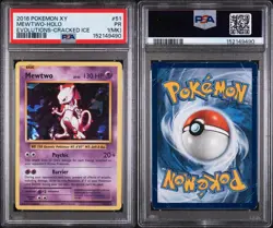 PSA 1 PR Mewtwo Black Star Promo #14 Pokemon Card 2000 POP 75 + EVO MEW & Pika - Image 2