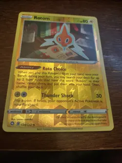 Rotom 034/072 Shining Fates Reverse Holo pokemon card - Image 1