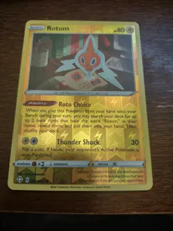 Rotom 034/072 Shining Fates Reverse Holo pokemon card - Image 2