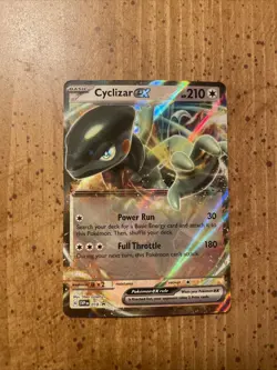 Pokemon Cyclizar ex 018 Svp en Scarlet & Violet Black Star Promo Card Holo Basic - Image 1