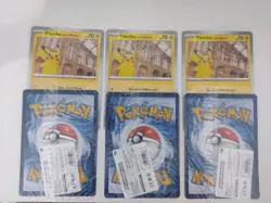 6x Pokemon Pikachu at the Museum Jumbo Promo Card – Natural History – Sealed - Image 2