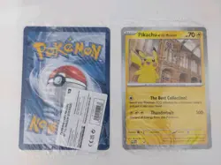 6x Pokemon Pikachu at the Museum Jumbo Promo Card – Natural History – Sealed - Image 4