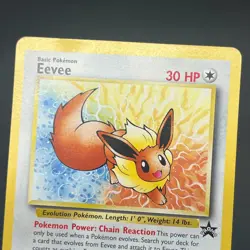 [No Import Duty (US)] Eevee Mewtwo JR Stamp Rally English Vintage Pokemon Card - Image 3