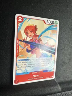 Nami (big chest) OP04-011 C, 1st edition ENG, One Piece card, NIJIMAARC, tag SEC - Image 4