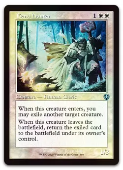 Fiend Hunter (Retro Frame) #340 (Foil) (NM) Innistrad Remastered INR Magic MTG - Image 1