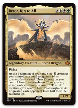 Betor, Kin to All #172 (NM) Tarkir Dragonstorm TDM Magic MTG - Image 1