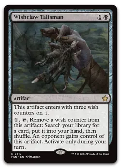 Wishclaw Talisman #617 (NM) Foundations FDN Magic MTG - Image 1