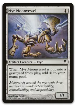 Myr Moonvessel #133 (LP) Darksteel DST Magic MTG - Image 1