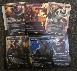 MTG Secret Lair x Marvel Deadpool RAINBOW FOIL Standard Edition New Free Ship US - Image 1