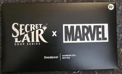 MTG Secret Lair x Marvel Deadpool RAINBOW FOIL Standard Edition New Free Ship US - Image 4