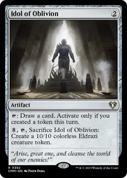 Idol of Oblivion MTG NM Commander Masters Regular NON-FOIL - Image 1