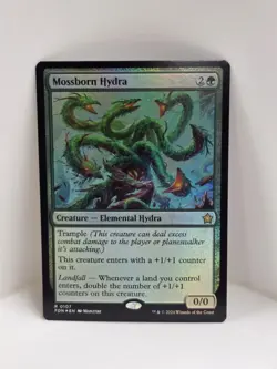 Foundations #107 Mossborn Hydra Foil X1 - Image 1