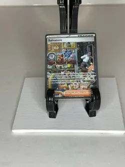 Pokemon Salvatore 212/162 SV05 Temporal Forces Full Art Trainer Holo English - Image 1